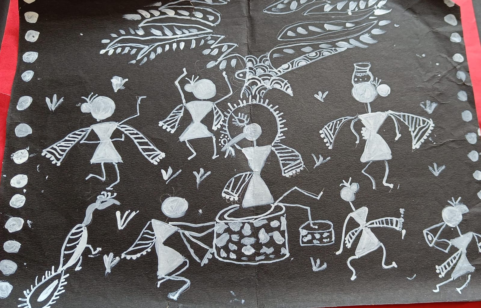 Warli Art by Pahul preet(8-F)